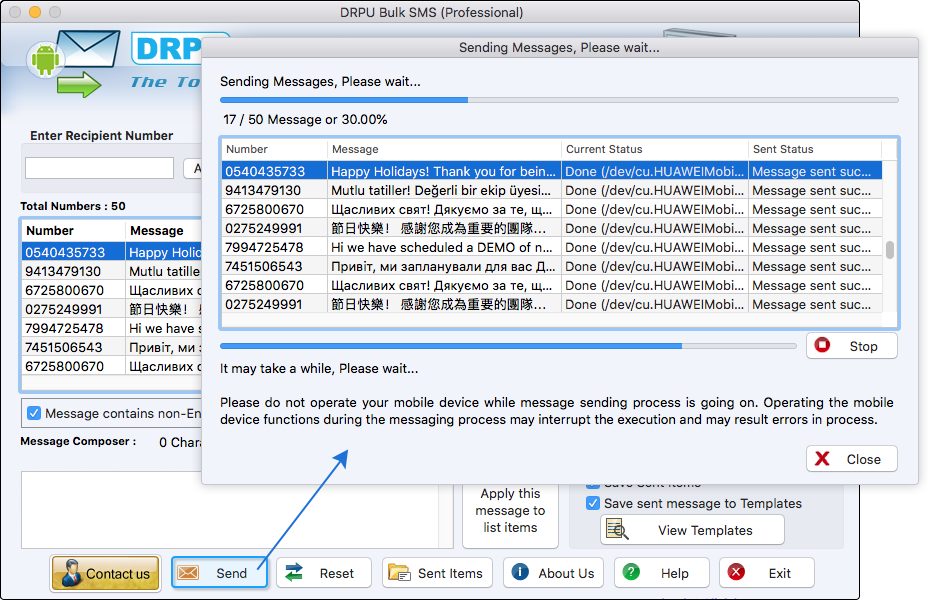  Mac Bulk Sms-Professional
