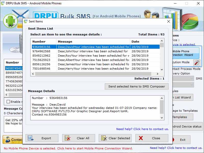 Bulk Sms Android Mobile Messaging Tool 10.2.4.7 full