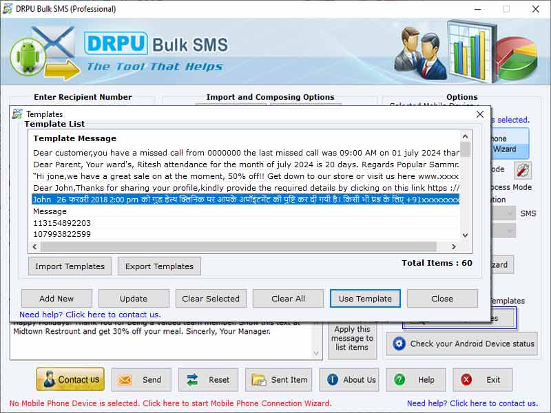 Windows 8 Professional Mass SMS Sending Software full